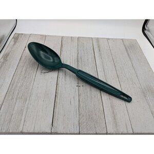 Vintage Nylon Ware No 657 Green Nylon Plastic Solid Spoon 11"